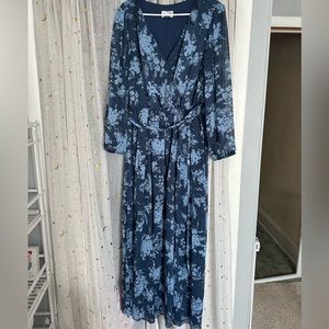 PremierAmour Floral Wrap Dress
